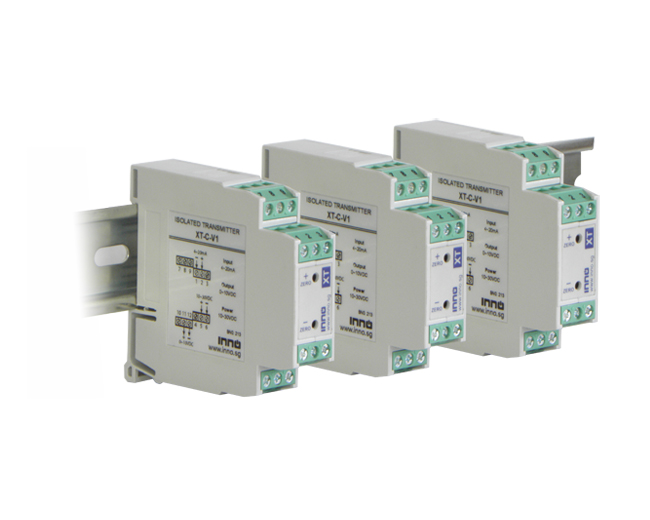 Din- rail Isolated or Non Isolated Signal Convertors